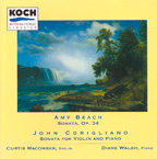 Amy Beach and John Corigliano Sonatas